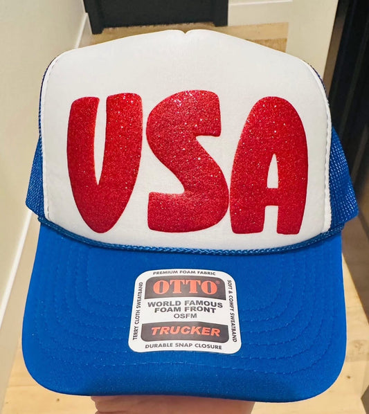 USA Glitter Like Hat