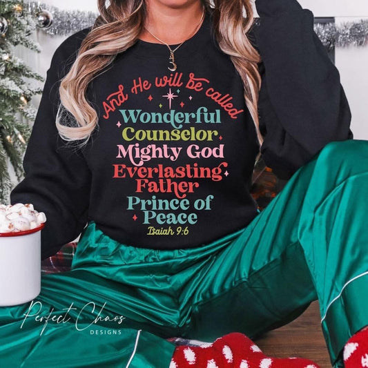 And he will be called