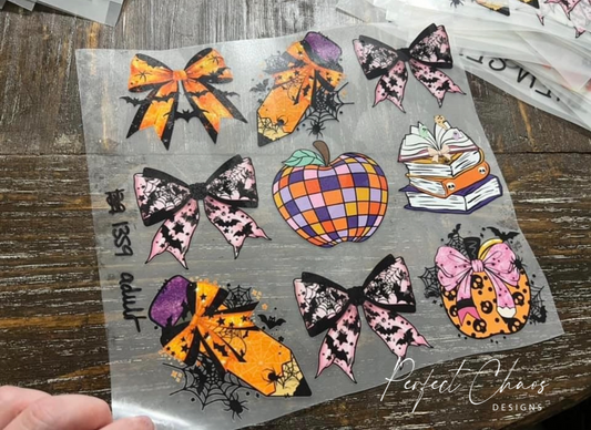 Teacher Bow Pumpkin Stacked