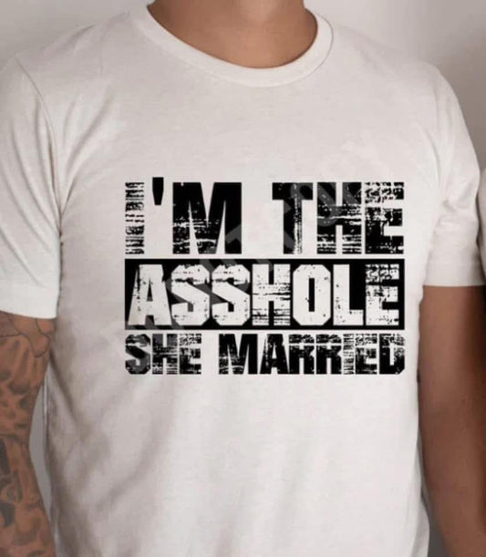 I'm the asshole she married