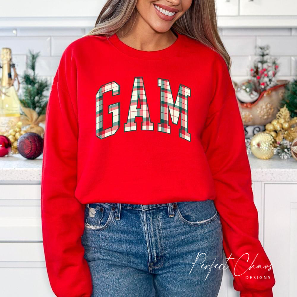 Gam Christmas Plaid