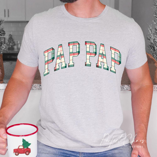 Pap Pap Christmas Plaid