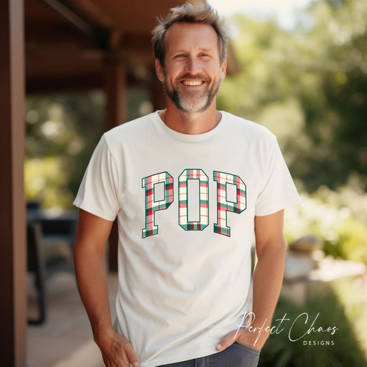 Pop Christmas Plaid