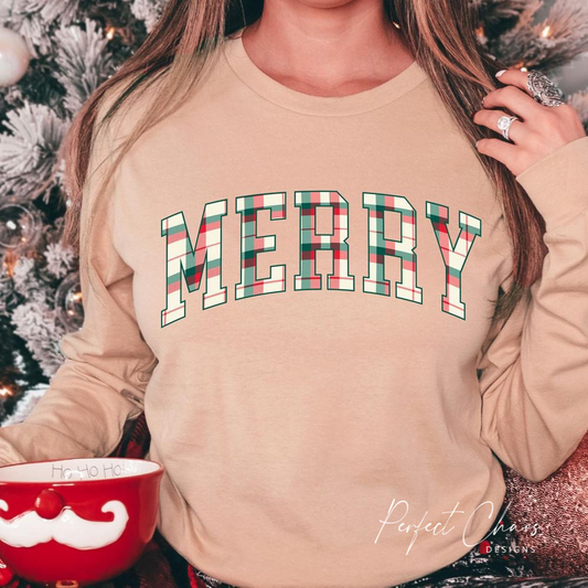 Merry Christmas Plaid