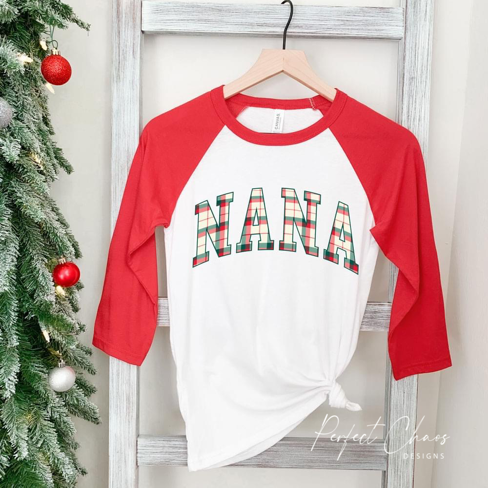 Nana Christmas Plaid