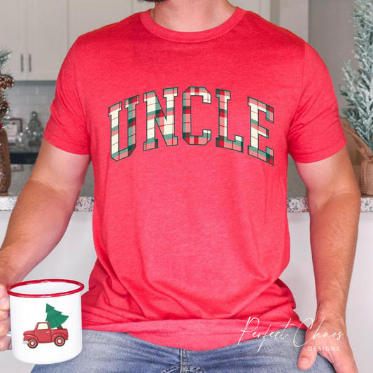 Uncle Christmas Plaid