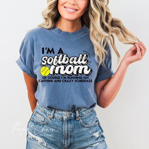 I'm a softball mom