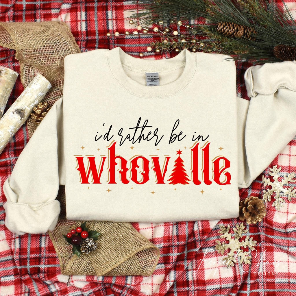 i'd rather be in Whoville