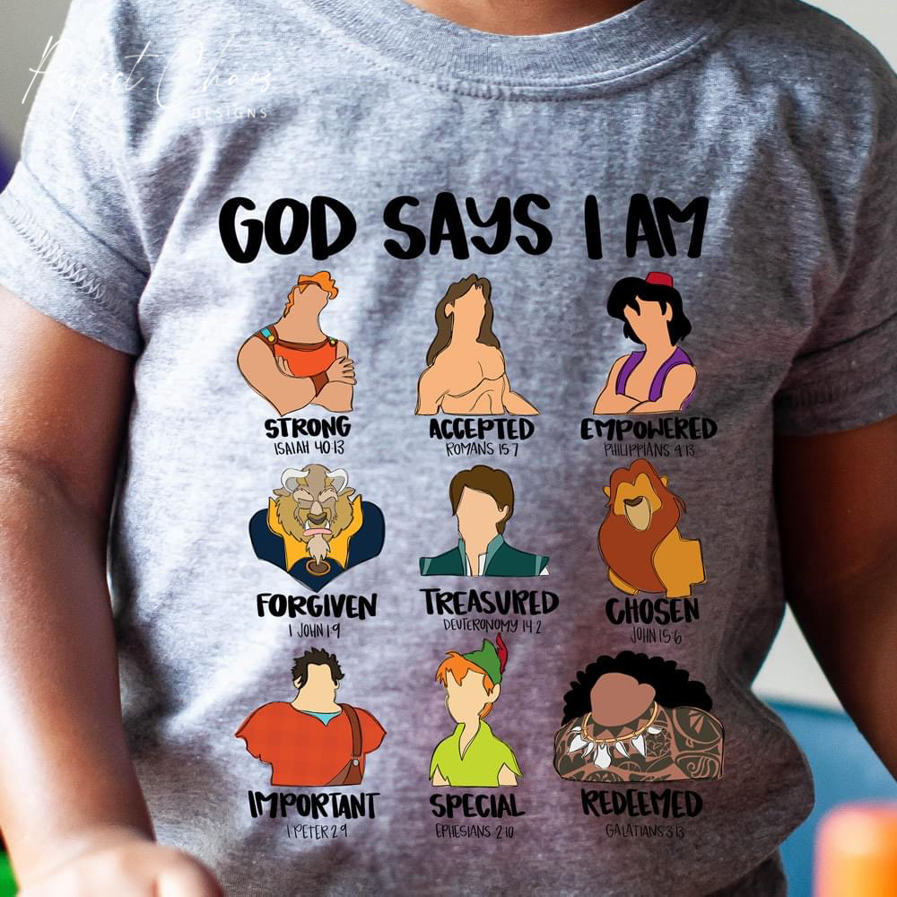 God says i am... Characters