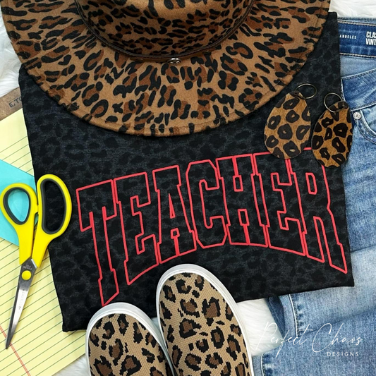 Teacher - Red