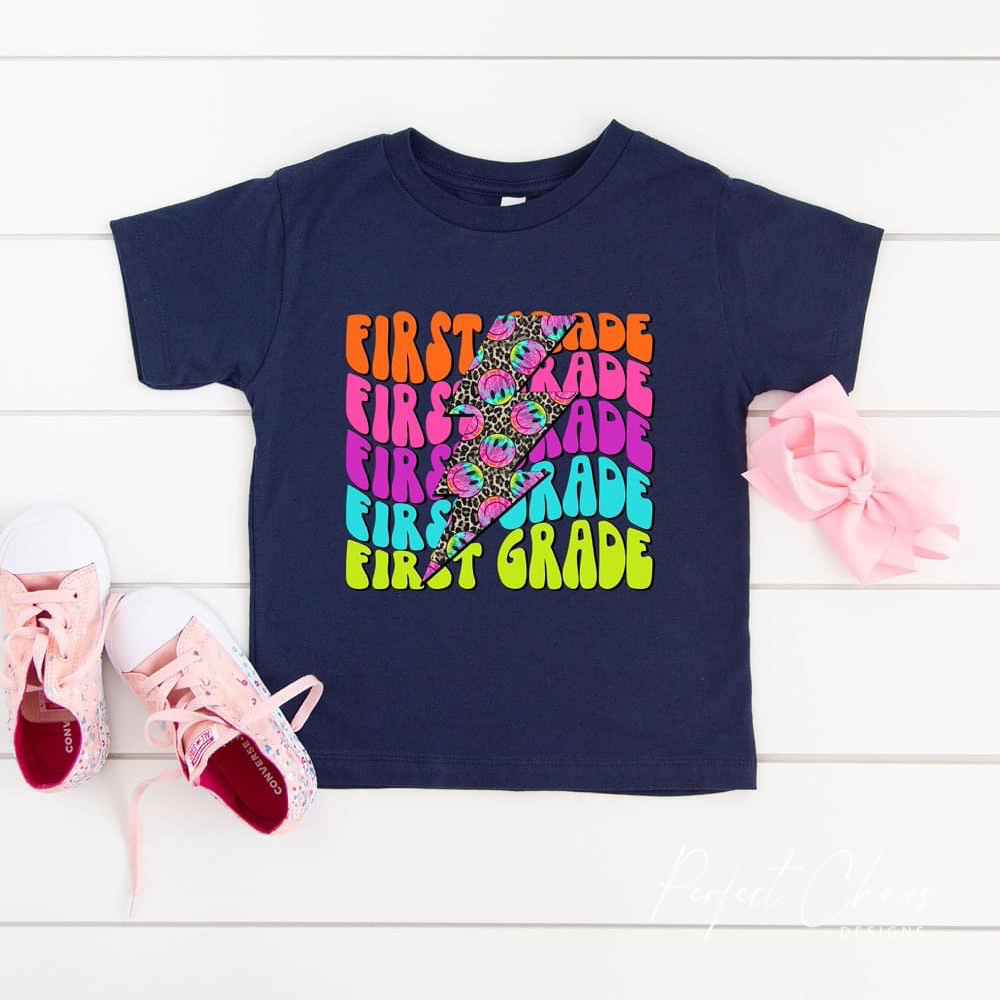 Neon Lightning Bolt - Grade Level