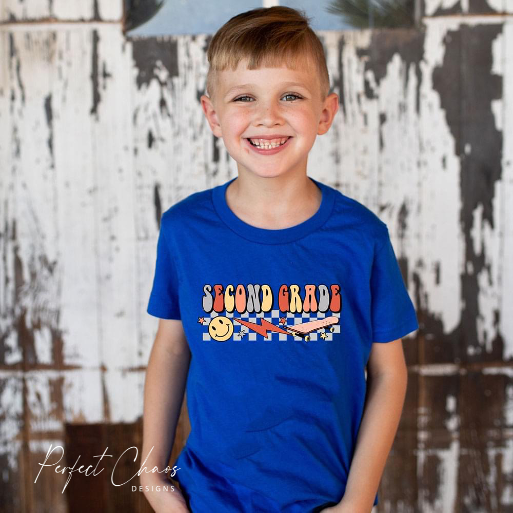 Checkered Lightning Bolt - Grade