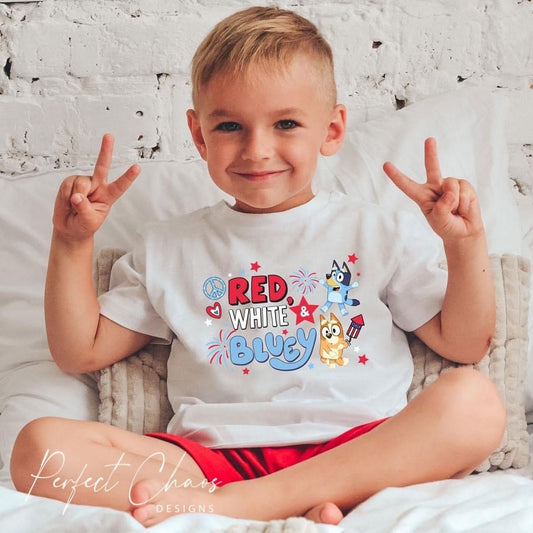 Red White Bluey