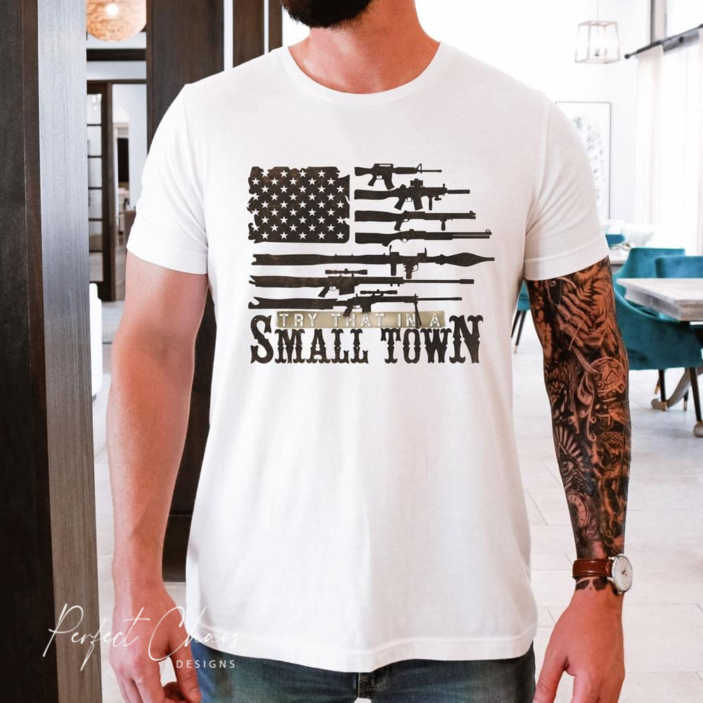 Try that in a Small Town - Flag