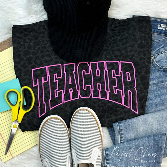 Teacher - Pink