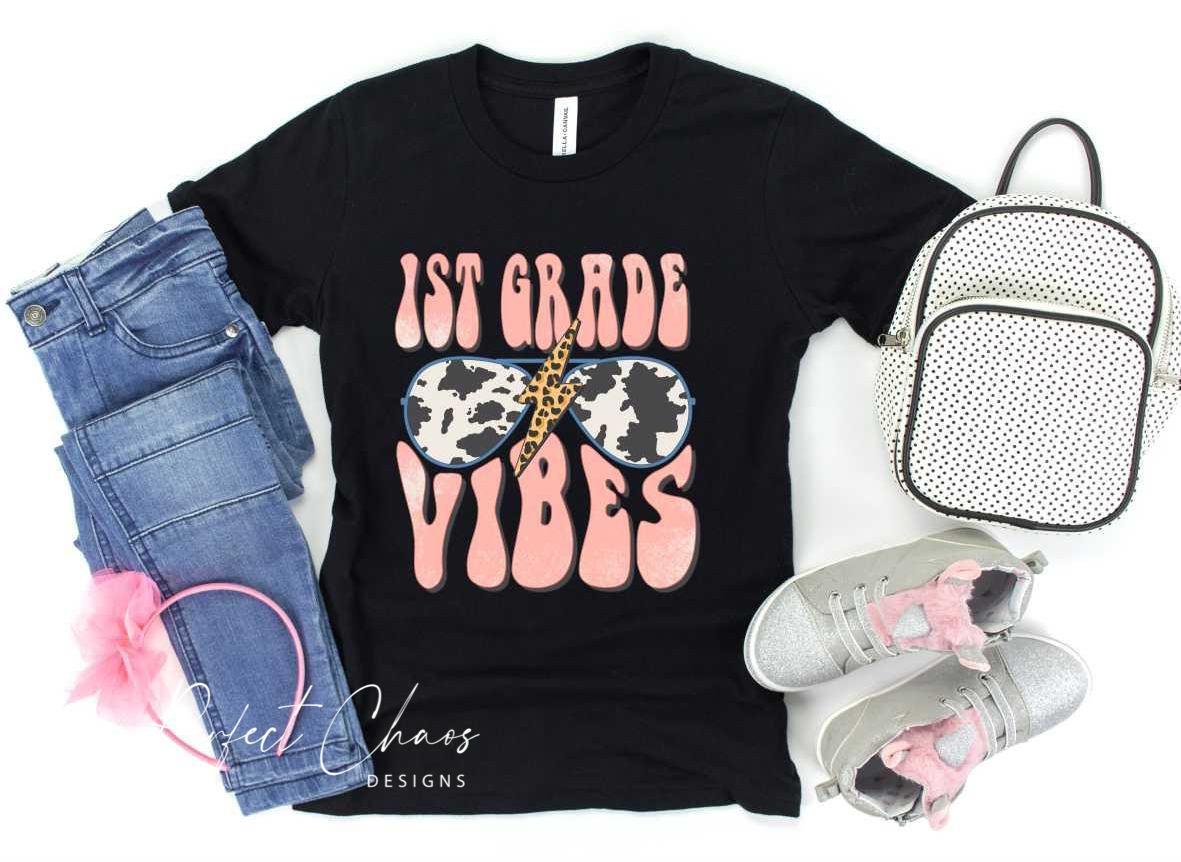 Cow Print Grade Vibes - Girl
