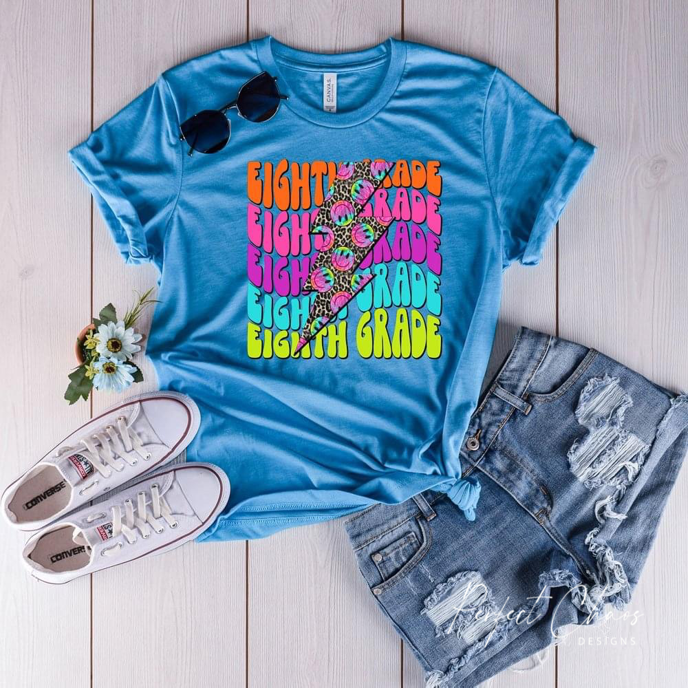Neon Lightning Bolt - Grade Level