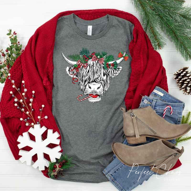 Shaggy Cow Bells & Bows