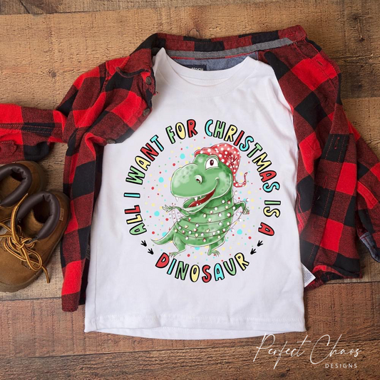 All i want for Christmas is a Dinosaur