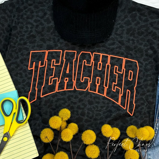 Teacher - Orange