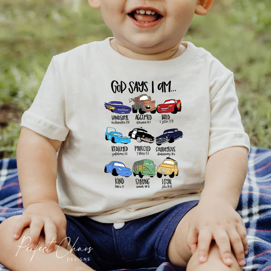 God says i am... Cars