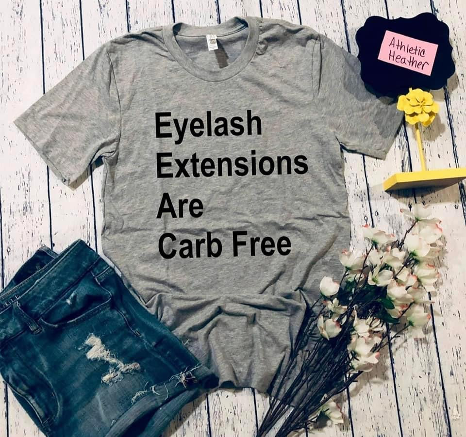 Eyelash Extensions are Carb Free