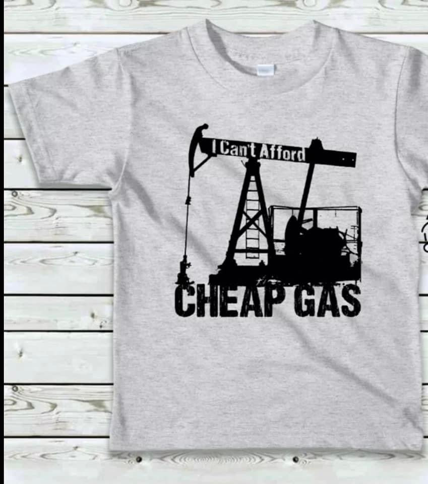 I can't afford cheap gas
