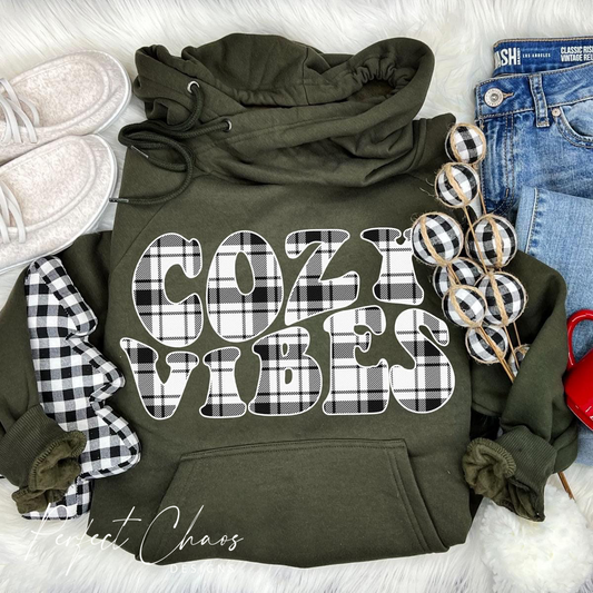 Cozy Vibes - Plaid