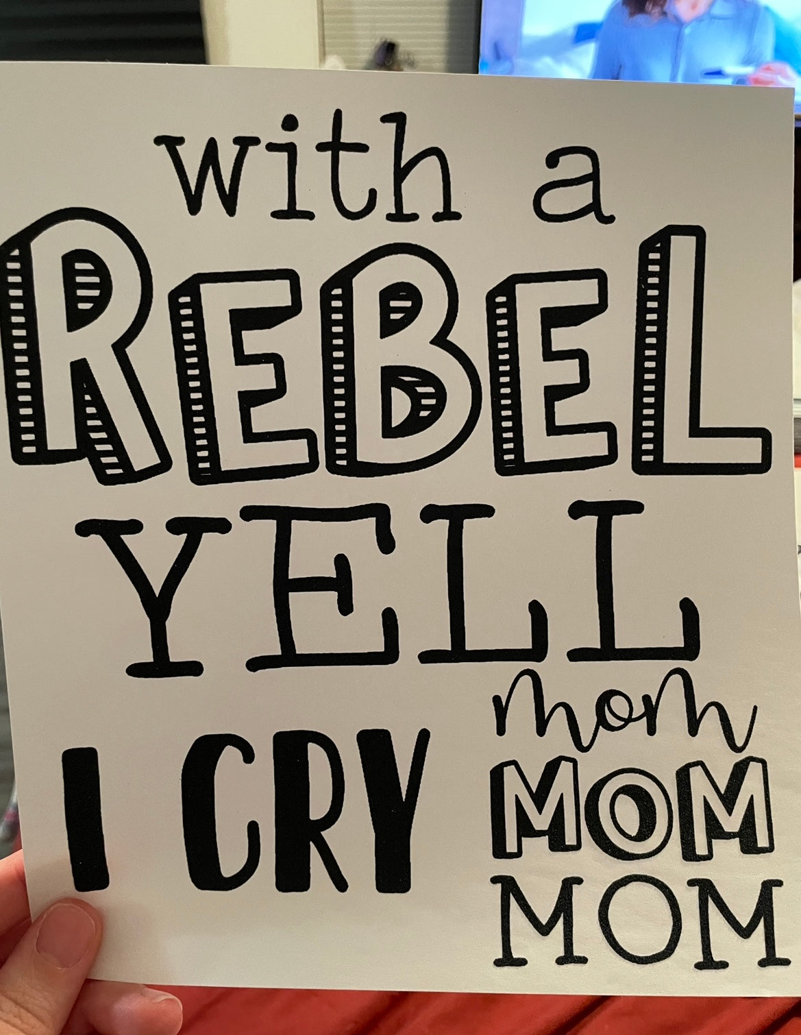 With a Rebel Yell