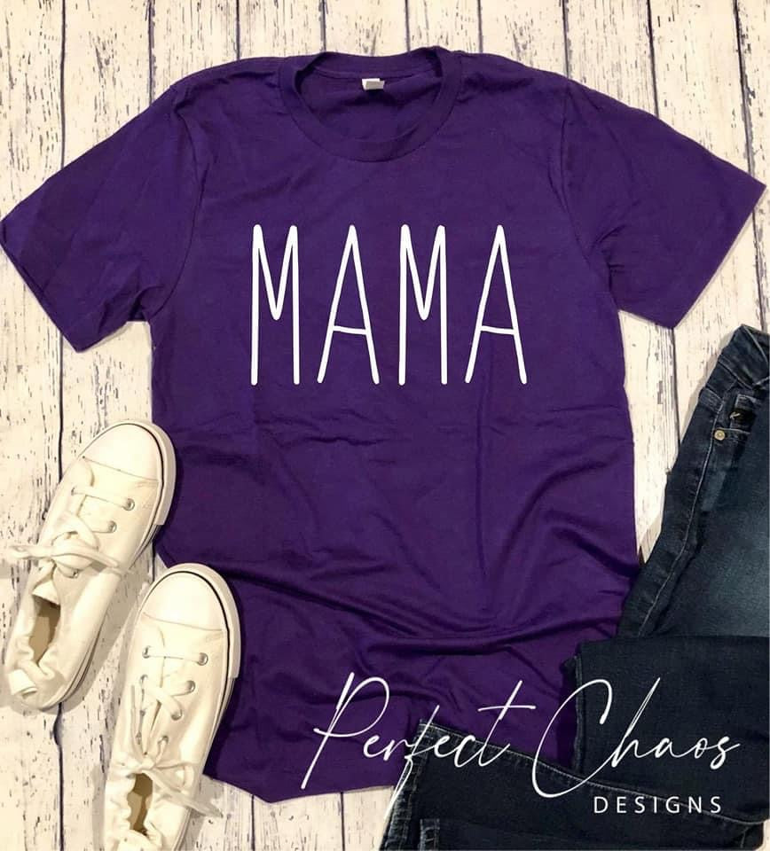 Mama Simple Big Letters