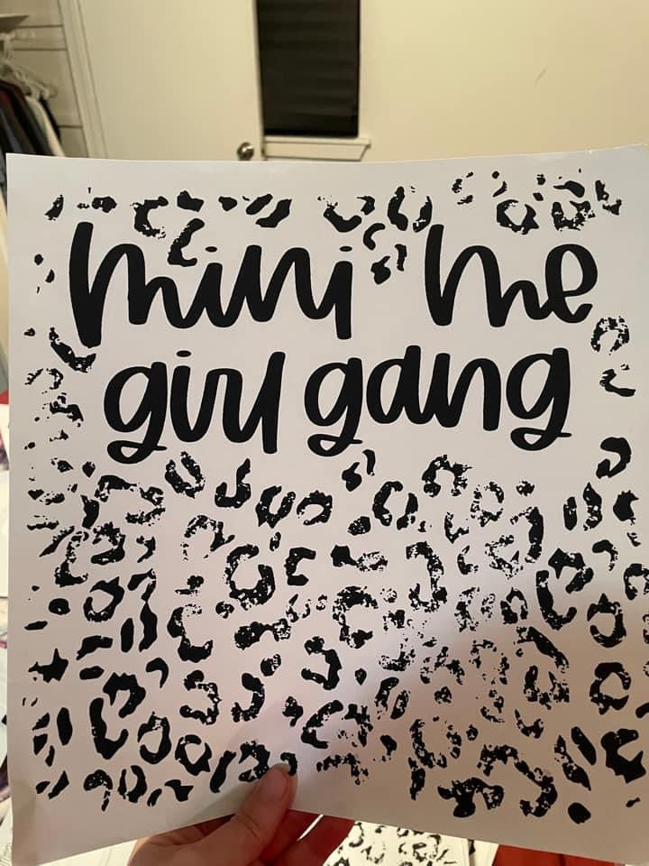 Mini Me Girl Gang