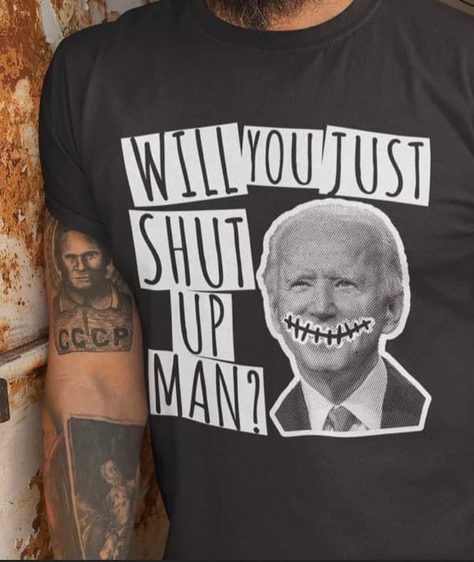 Will you just shut up man?