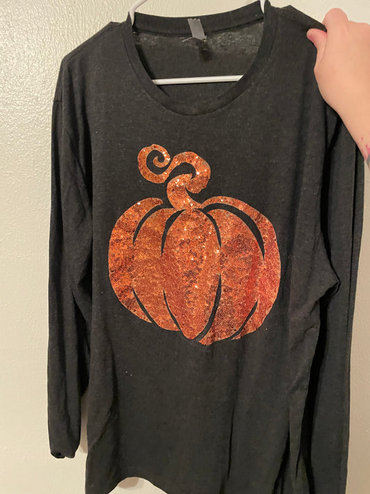 Sequin Pumpkin