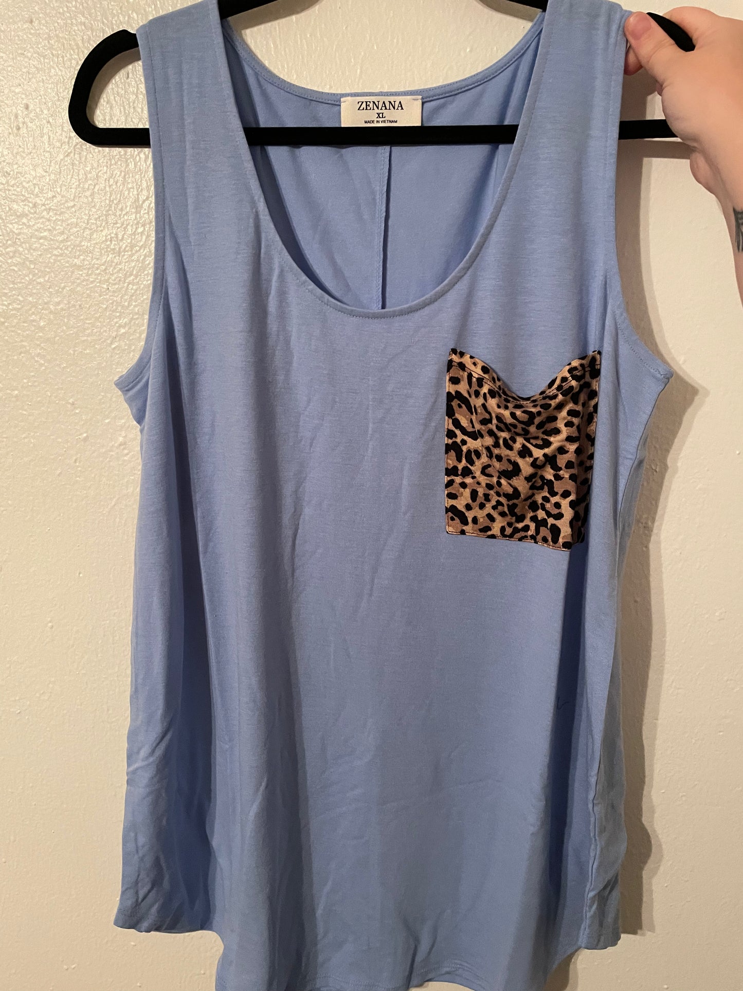 Leopard Pocket Tank