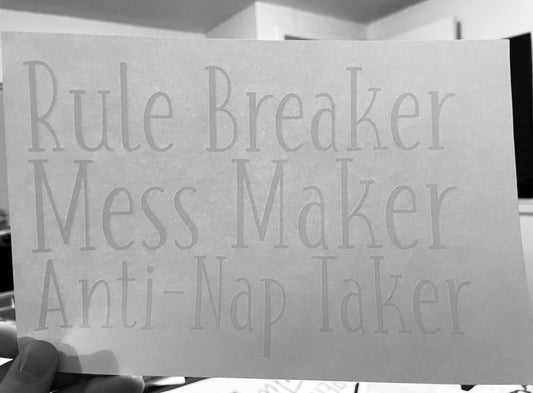 Rule Breaker