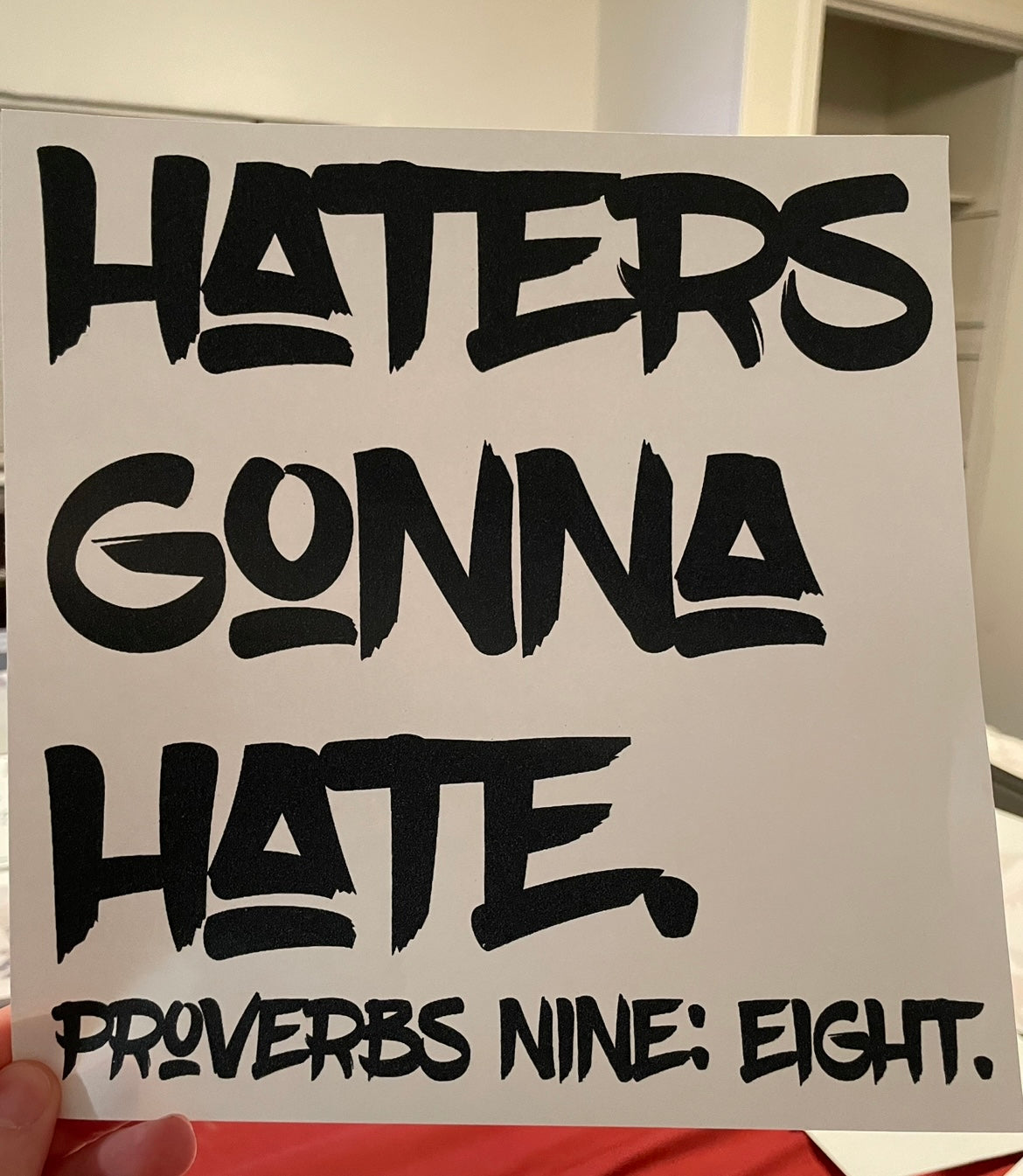 Haters Gonna Hate